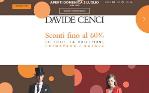 Il sito online di Davide Cenci