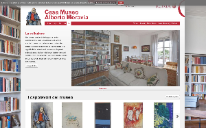 Il sito online di Casa Museo Alberto Moravia
