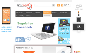 Visita lo shopping online di Oneklick