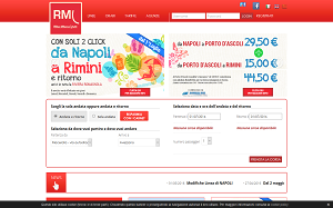 Il sito online di Roma Marche Linee