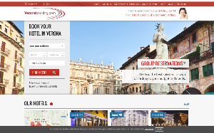 Il sito online di Verona Booking