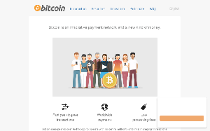 Il sito online di Bitcoin