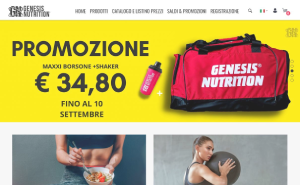 Visita lo shopping online di Genesis Nutrition