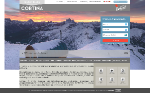 Il sito online di Cortina d'Ampezzo