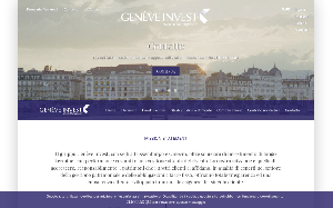 Il sito online di Geneve Invest