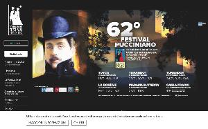 Il sito online di Puccini festival