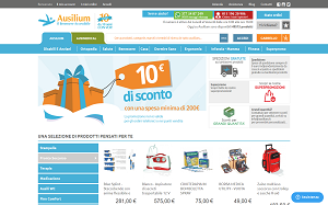 Visita lo shopping online di Ausilium