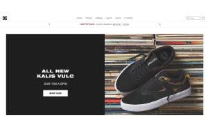 Il sito online di DC Shoes
