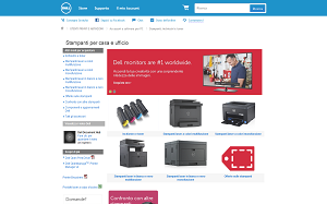 Il sito online di Dell Stampanti
