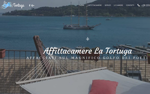 Il sito online di Affittacamere La Tortuga