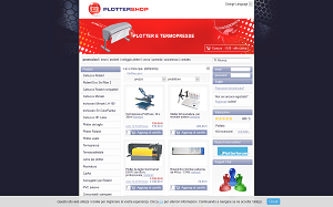 Il sito online di Plottershop