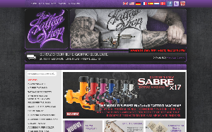 Il sito online di The Tattoo Shop