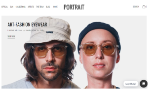 Visita lo shopping online di Portrait eyewear