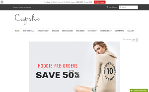 Visita lo shopping online di Cupshe