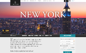 Il sito online di Four Seasons Hotel New York