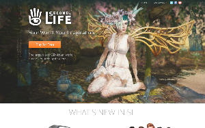 Il sito online di Second Life