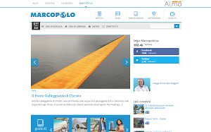 Il sito online di Marcopolo.tv