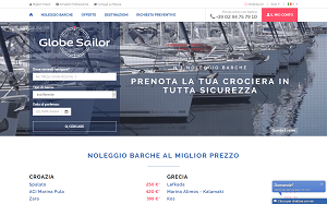 Il sito online di Globe Sailor