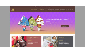 Il sito online di ICAM Cioccolato