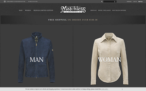 Visita lo shopping online di Matchless London