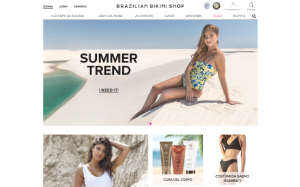 Il sito online di Brazilian bikini shop