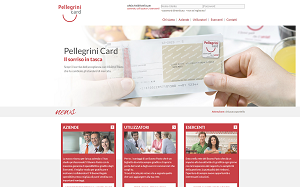 Il sito online di Pellegrinicard