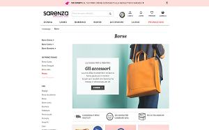 Visita lo shopping online di Sarenza Borse