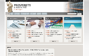 Il sito online di Prosperetti & Associati