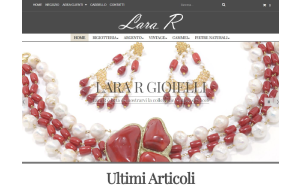 Il sito online di Lara R gioielli