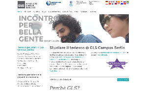 Il sito online di GLS Campus Berlin