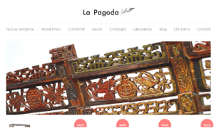 Il sito online di La Pagoda