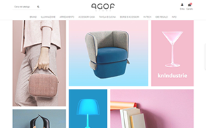 Il sito online di AGOF store