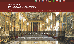 Il sito online di Galleria Colonna