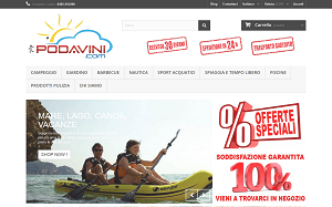 Visita lo shopping online di Podavini