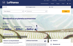 Il sito online di Lufthansa Voli New York