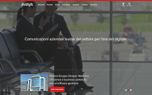Il sito online di Avaya