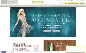 Il sito online di Aveda