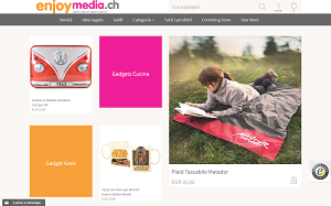 Visita lo shopping online di Enjoymedia.ch