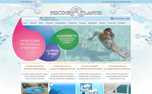 Il sito online di Piscine Atlantis