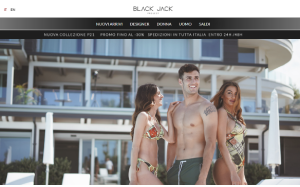 Il sito online di Black Jack Store