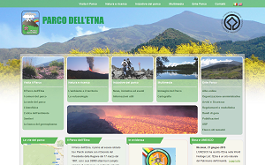 Il sito online di Parco dell Etna
