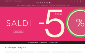 Visita lo shopping online di Miriade