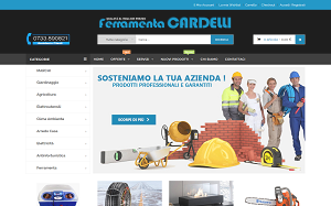 Il sito online di Ferramenta Cardelli