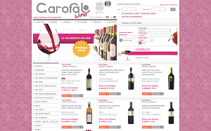 Il sito online di Garofalo Wine