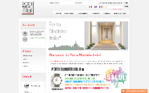 Il sito online di Porta Blindata Italia