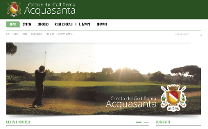 Il sito online di Sheraton golf Roma