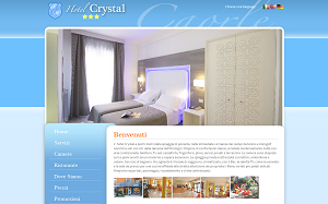 Il sito online di Hotel Crystal Caorle