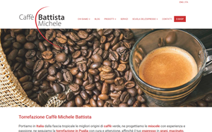 Il sito online di Battista caffè