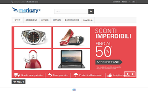 Il sito online di Merkury