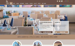Il sito online di Garden Hotel Caorle
